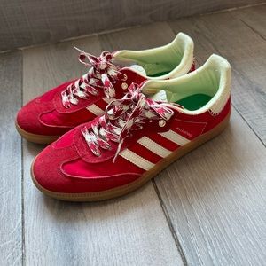 adidas Red and White Women's Sneakers